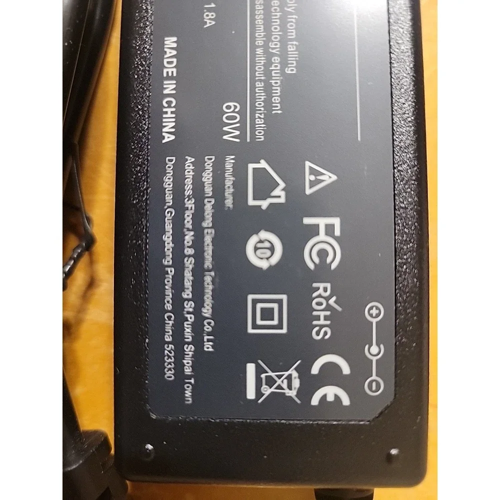 60w AC‎ Adapter DL65120500 12v DV @ 5A